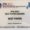 Best paper awards certificate