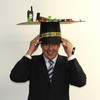 Christoph Ide with his doctor hat