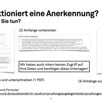 Wie funktioniert eine Anerkennung?