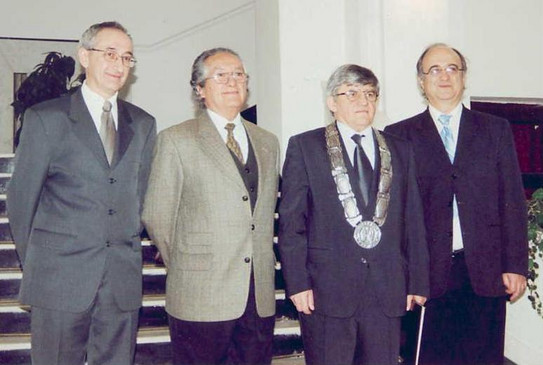 Foto von Prof. Dr.-Ing. Claudio Moraga bei der Verleihung