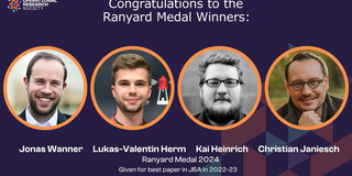 Ranyard Medal Winners