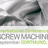 logo of the ICSM2024; background image: dual-lead screw rotors