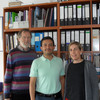 Picture of Luis Felipe Melgarejo, Prof. Schmidt-Kallert, and Dr. Weber