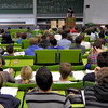 lecture hall with a lot of students